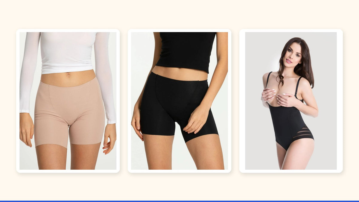 Bielizna modelująca: figi z wyższym stanem i body