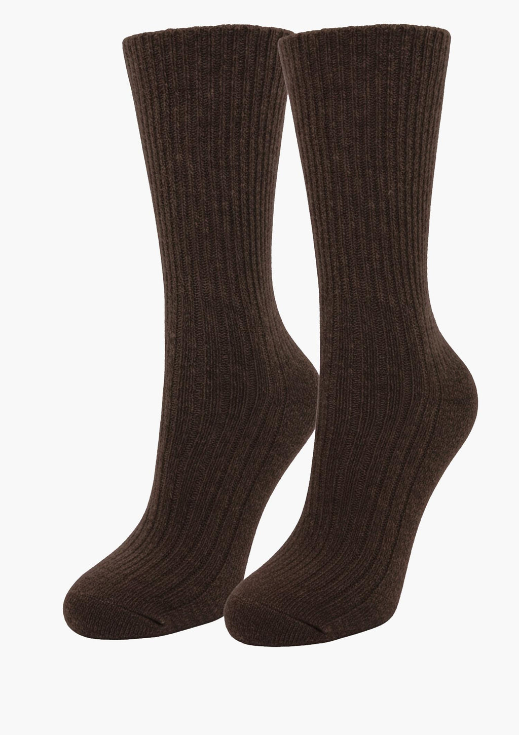 Skarpety damskie wełniane Wool Soft Marilyn, brązowe