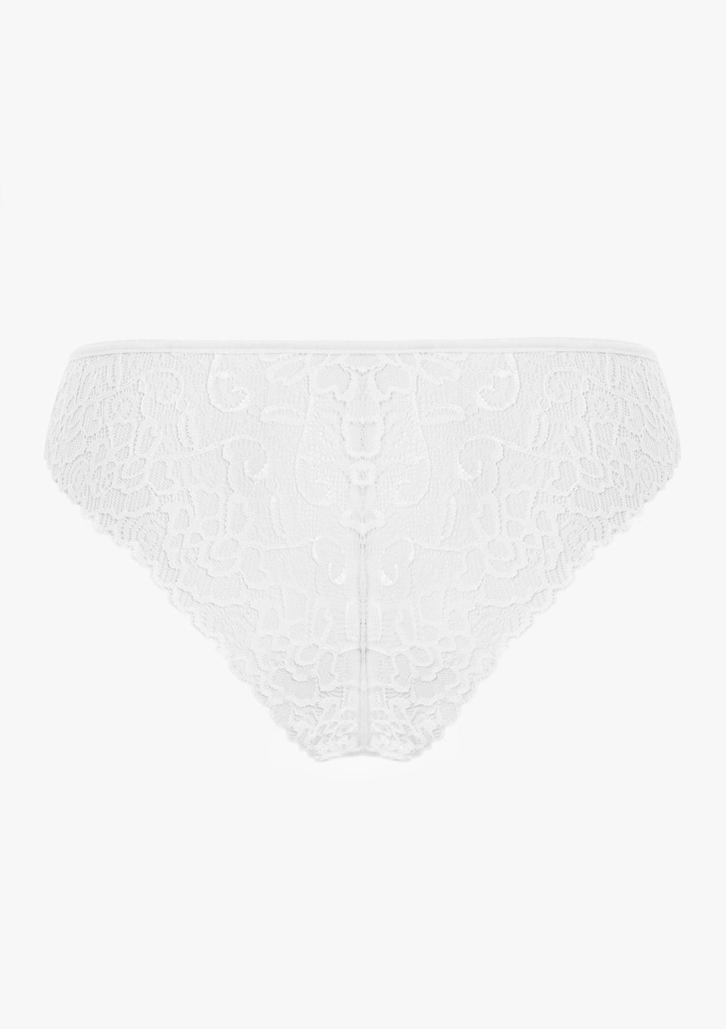 Zestaw na prezent: figi damskie 2-pack białe Pierre Cardin + skarpetki bambusowe białe Legs