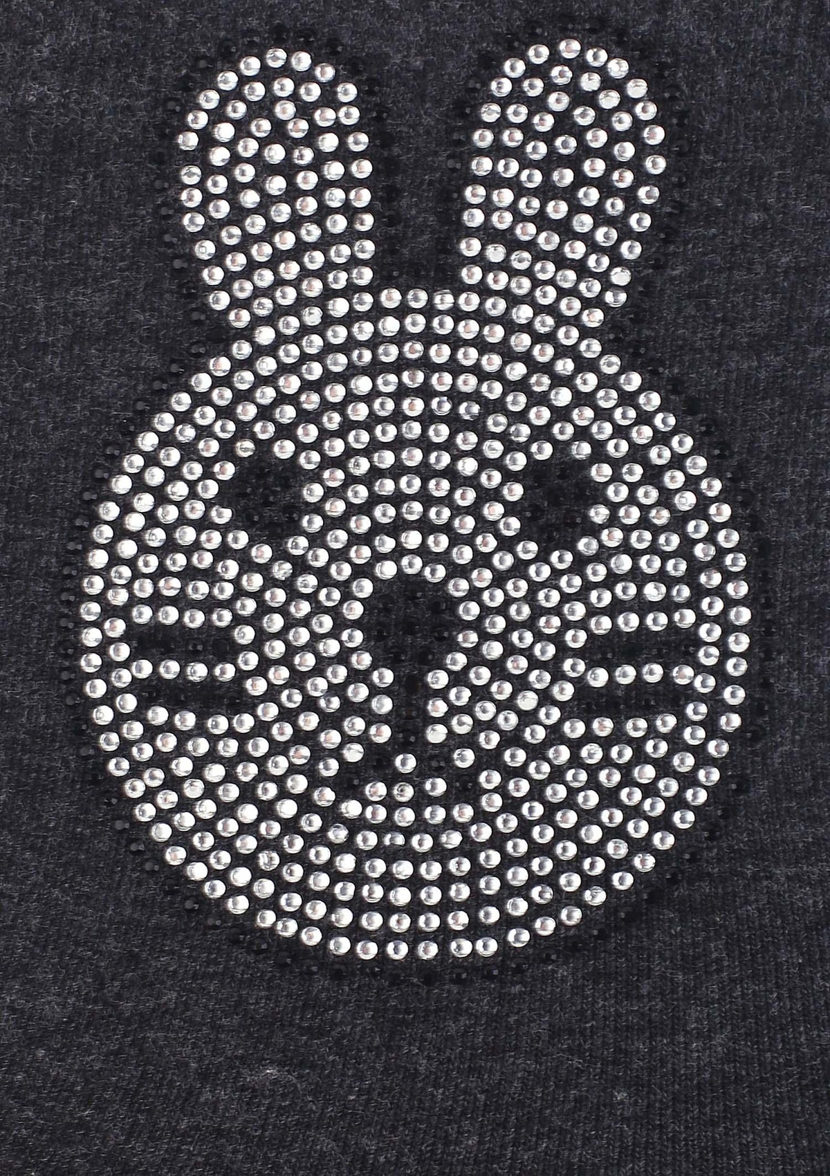 Skarpetki damskie Marilyn Cotton Sad Rabbit z króliczkiem z kryształków