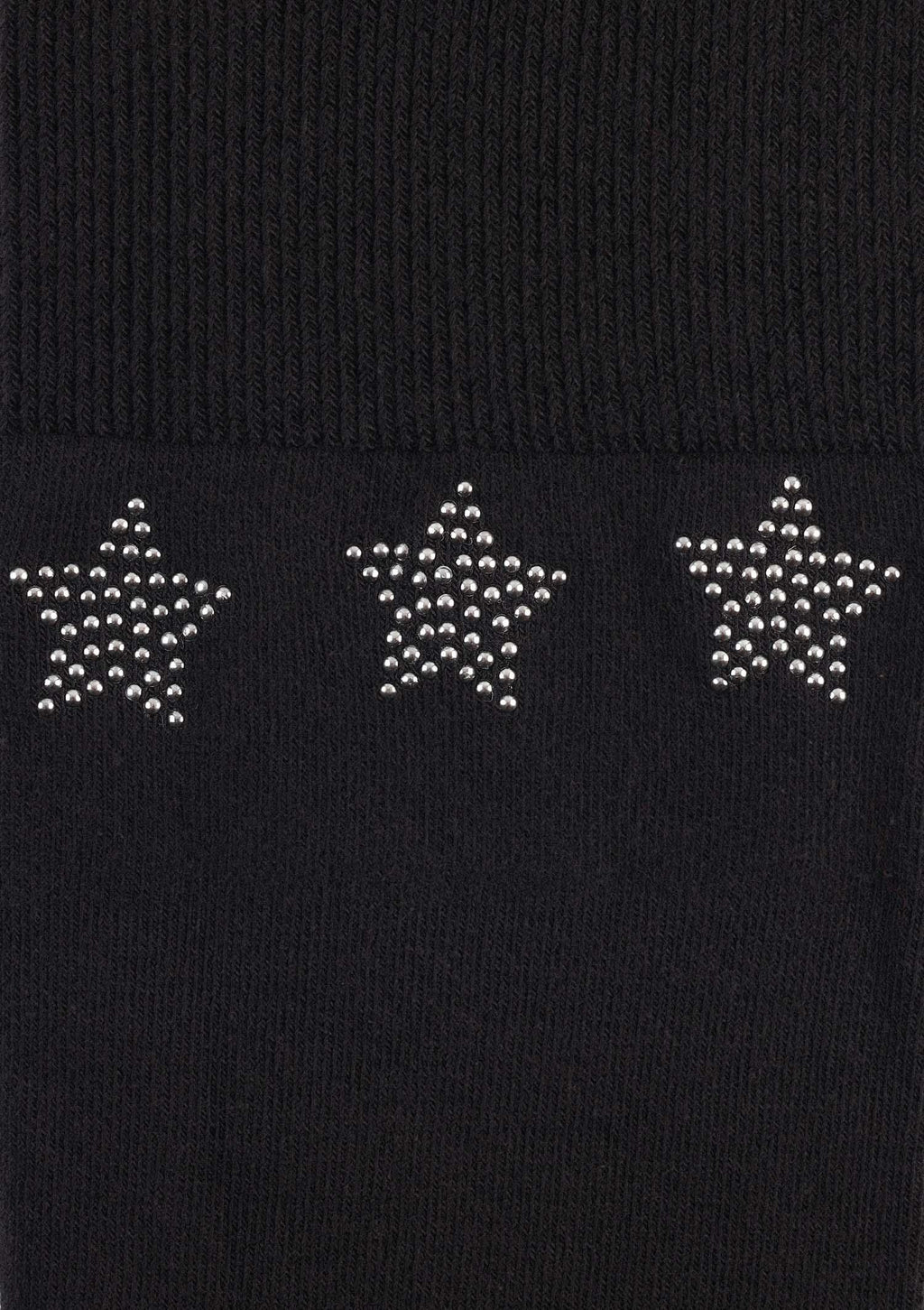 Zakolanówki damskie ozdobione dżetami w gwiazdki Marilyn Zazu 899 Stars