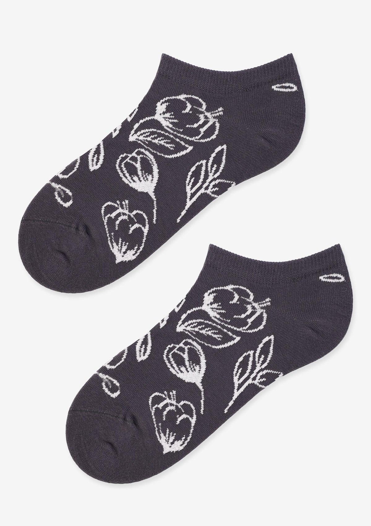 Stopki damskie bawełniane w kwiatki Marilyn Footies Flora