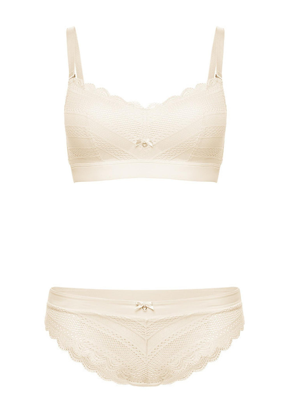 Biustonosz damski bralette bez fiszbin Agio DB-9281 z odpinanymi ramiączkami