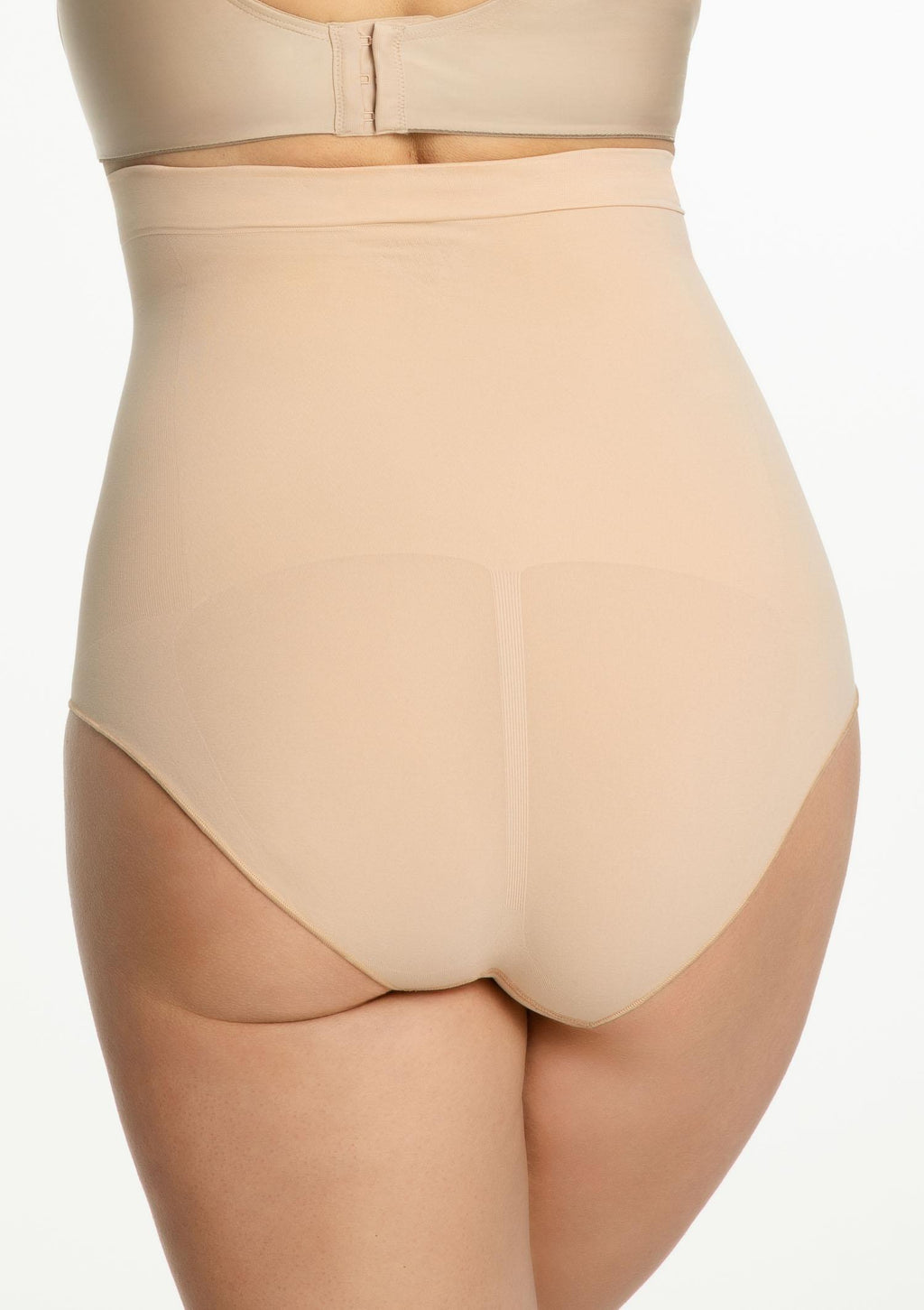 Figi damskie Julimex 441 Seamless, bezszwowe, wyszczuplające, wysoki stan