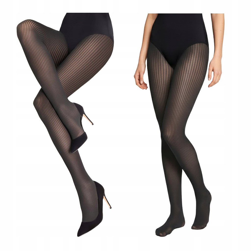 Zestaw na prezent: dla kobiety rajstopy 70 den Legs Rib prążkowane + skarpetki merino Cerber