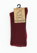 Skarpety damskie wełniane Wool Soft Marilyn, bordowe