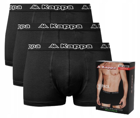 Zestaw na prezent: dla męża bokserki Kappa 3-pack + 2 pary skarpet świątecznych