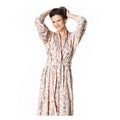 Lekki szlafrok kimono Key LGL 754 w zioła