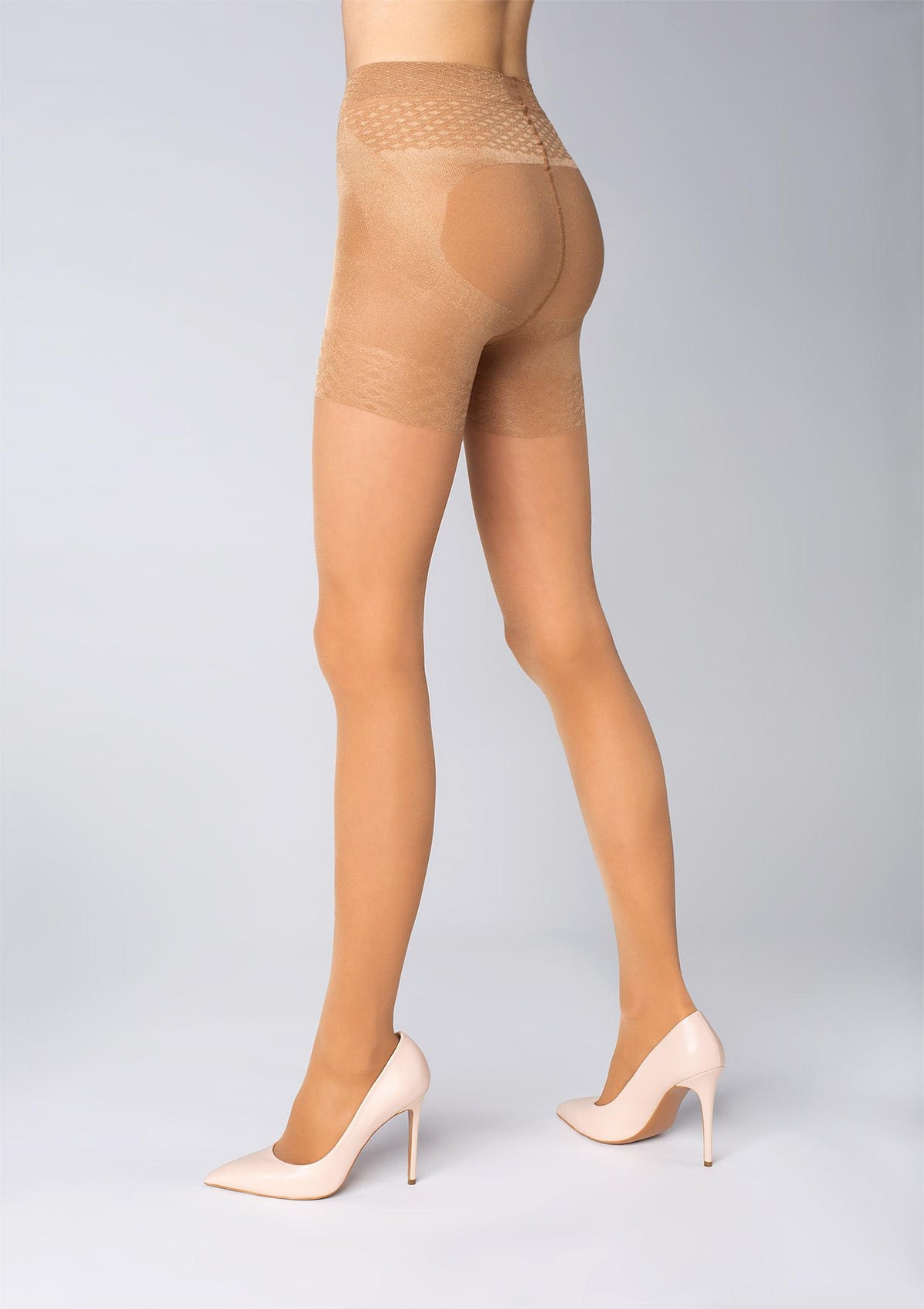 Rajstopy modelujące Marilyn Plus Up 40 den XL – wyszczuplające, większe rozmiary
