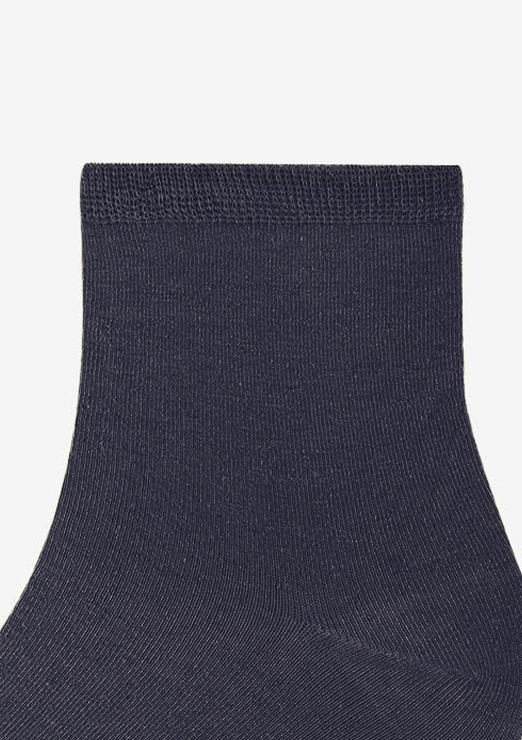 Skarpetki damskie klasyczne Marilyn Len Line Socks z wiskozy i lnu, denim