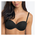 Sielei Fantastic Nero 1570 biustonosz bandeau z silikonowym tyłem