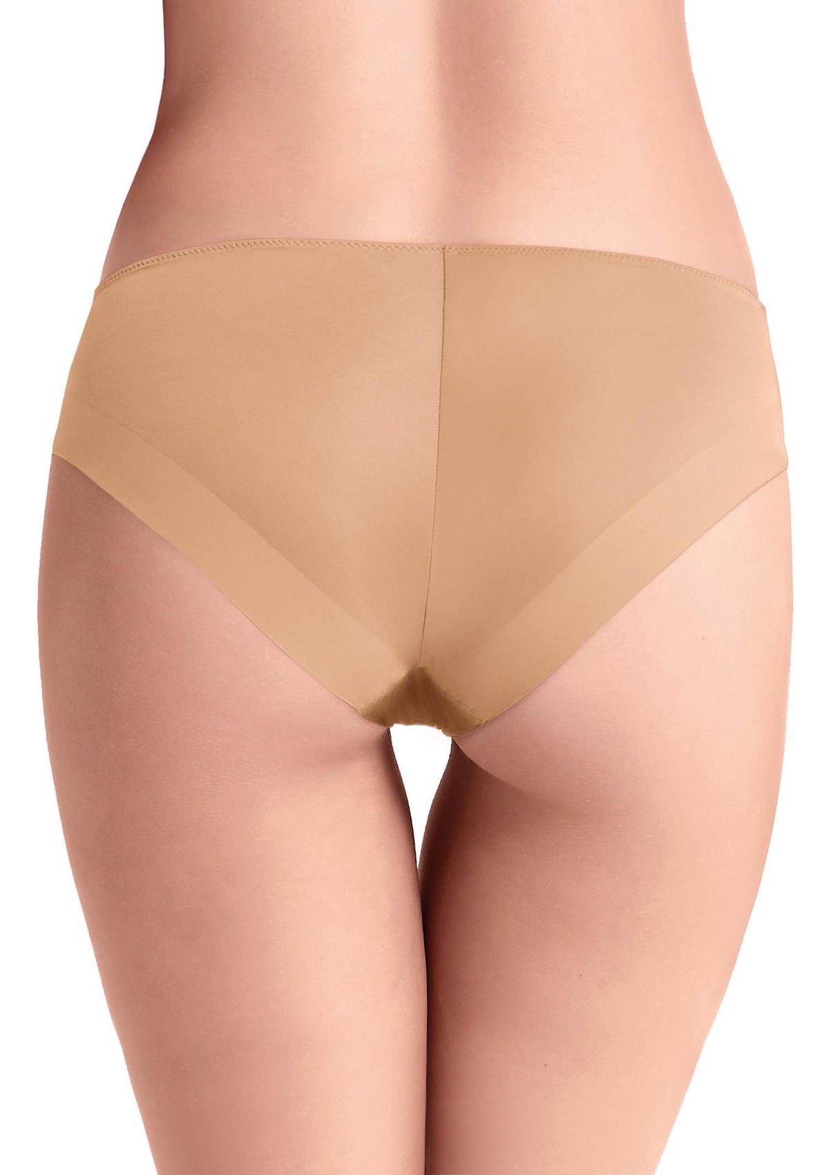 Lormar One figi bezszwowe midi z gładkiej mikrofibry, Golden