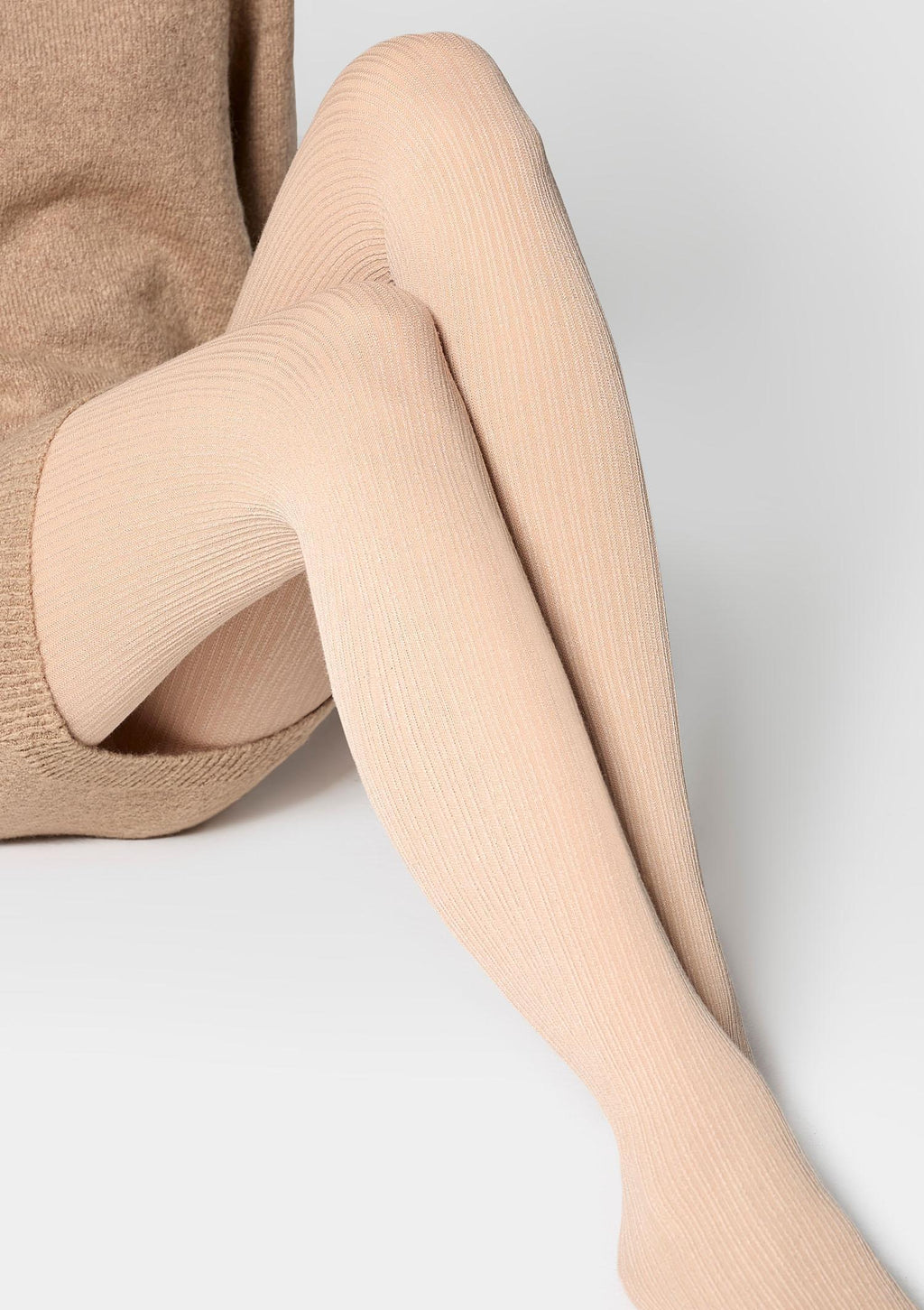 Rajstopy damskie Marilyn Cashmere D09 Line, kremowe, 80 den z wiskozą i kaszmirem