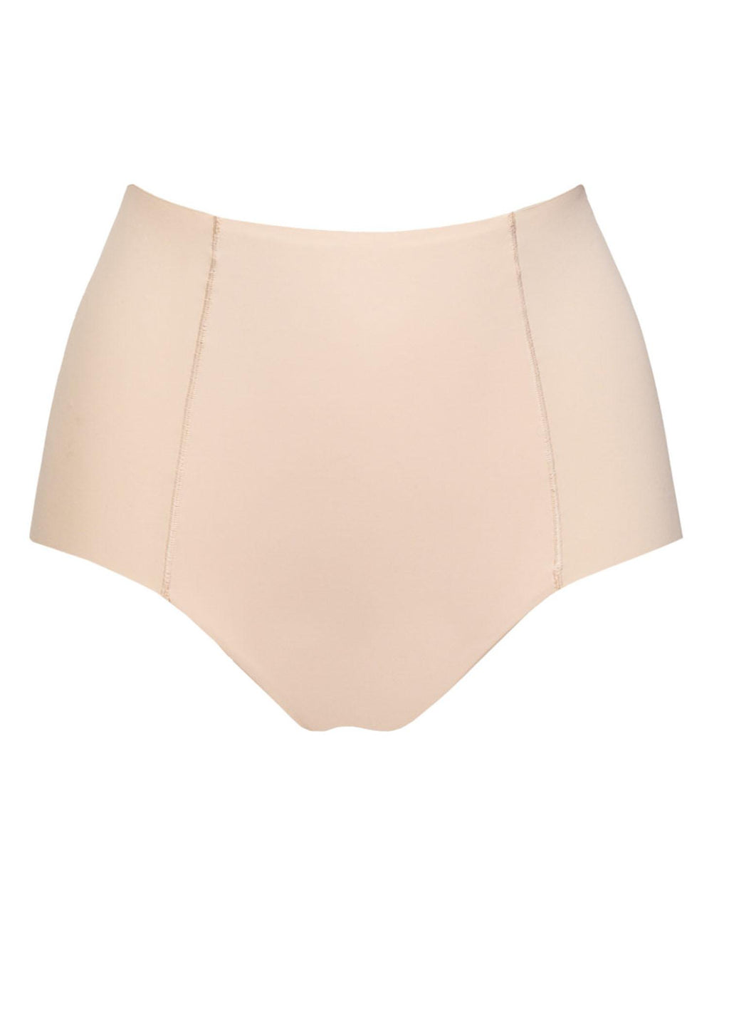Figi damskie modelujące z wysokim stanem Comfort Fit 1849 Sielei, beżowe