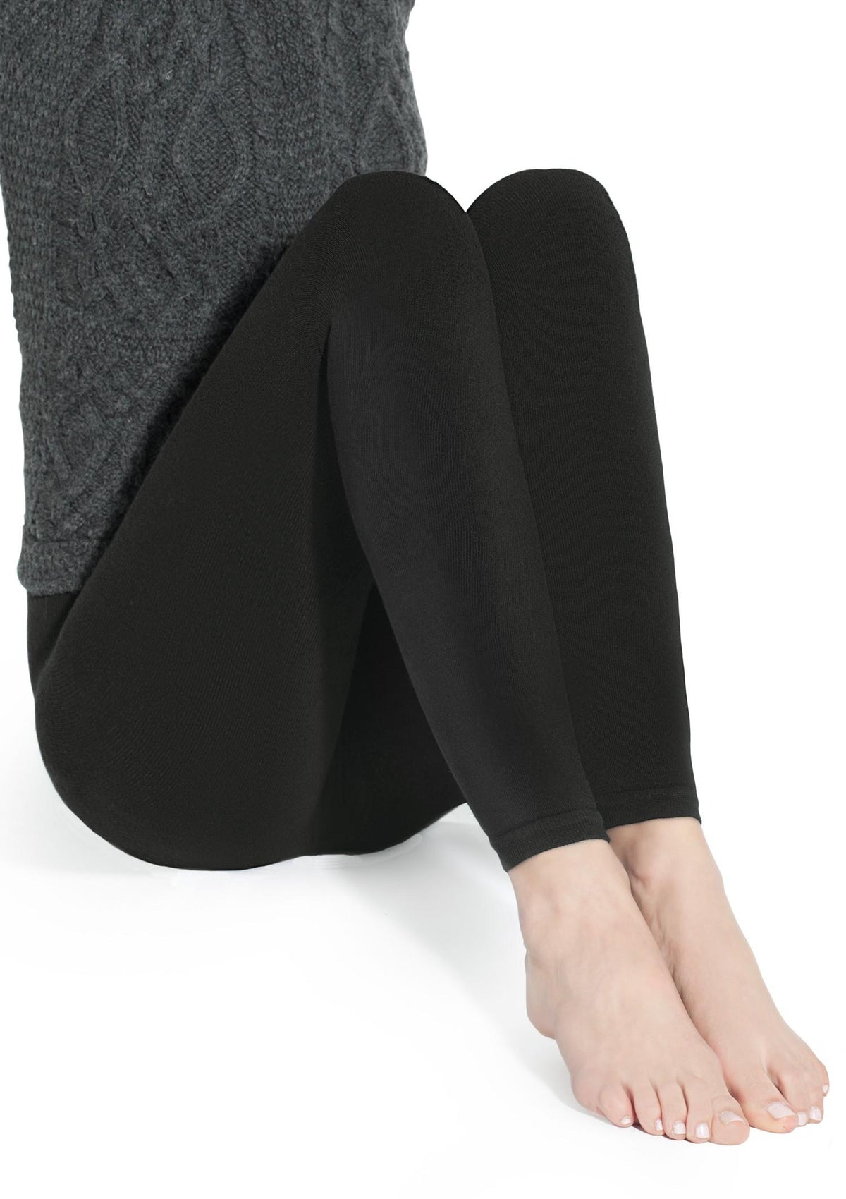 Legginsy z frotą Arctica 250 Marilyn, bawełniane, ciepłe, 250 den