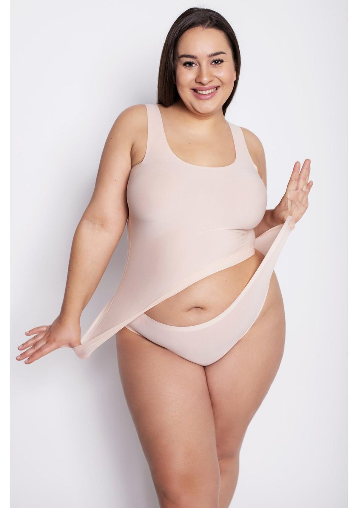 Elastyczne figi damskie Julimex Flexi One Plus size, kolor czarny