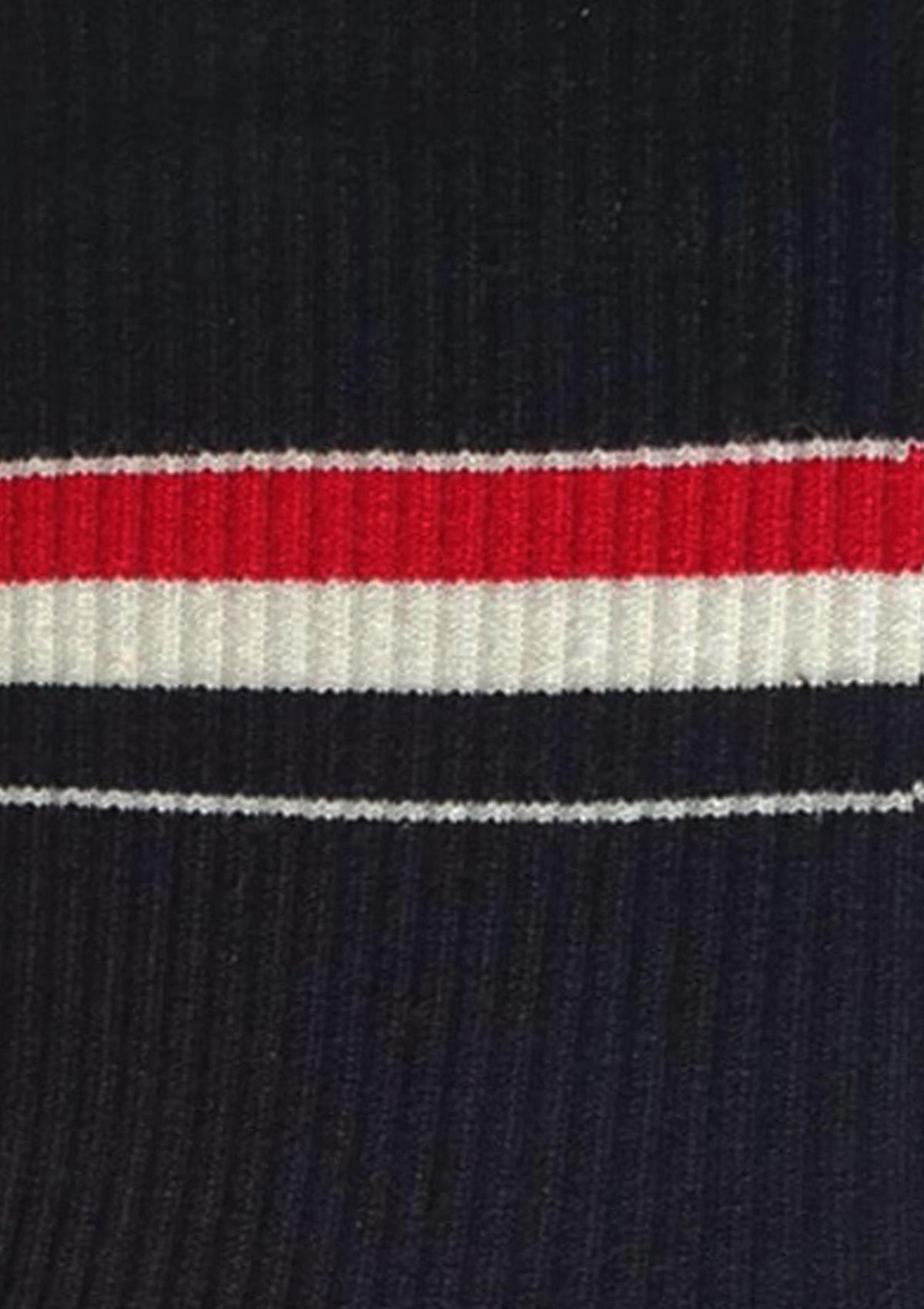 Skarpetki damskie z wiskozą Marilyn Striped Stripe, sportowy styl, czarne