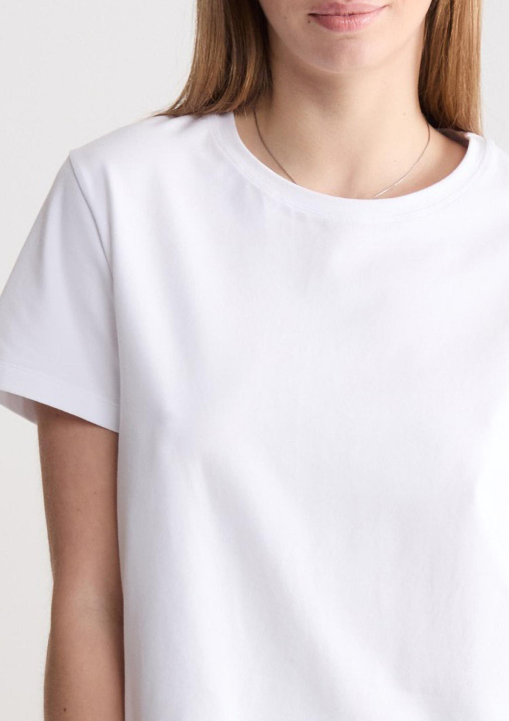 T-shirt unisex oversize Naviale Delta z bawełny czesanej, biały