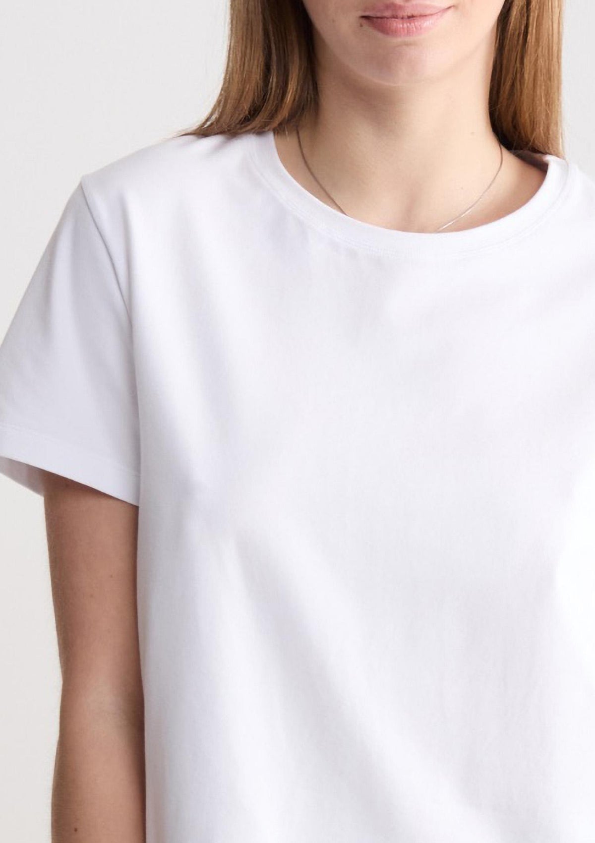 T-shirt unisex oversize Naviale Delta z bawełny czesanej, biały