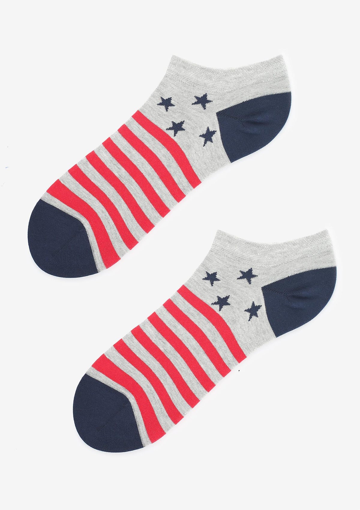 Stopki męskie Marilyn Footies Men USA w paski i gwiazdki