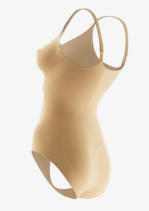 Body modelujące Slim Emotion Bodysuit Marilyn, beżowe, korygujące sylwetkę