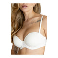 Kleo Touch Me 384.03 biustonosz balkonetka push-up biała gładki