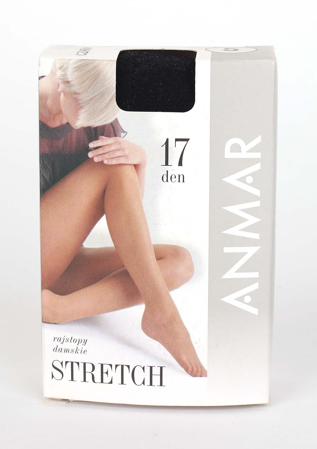 Gładkie rajstopy stretch 17 den Anmar, cienkie, półmatowe