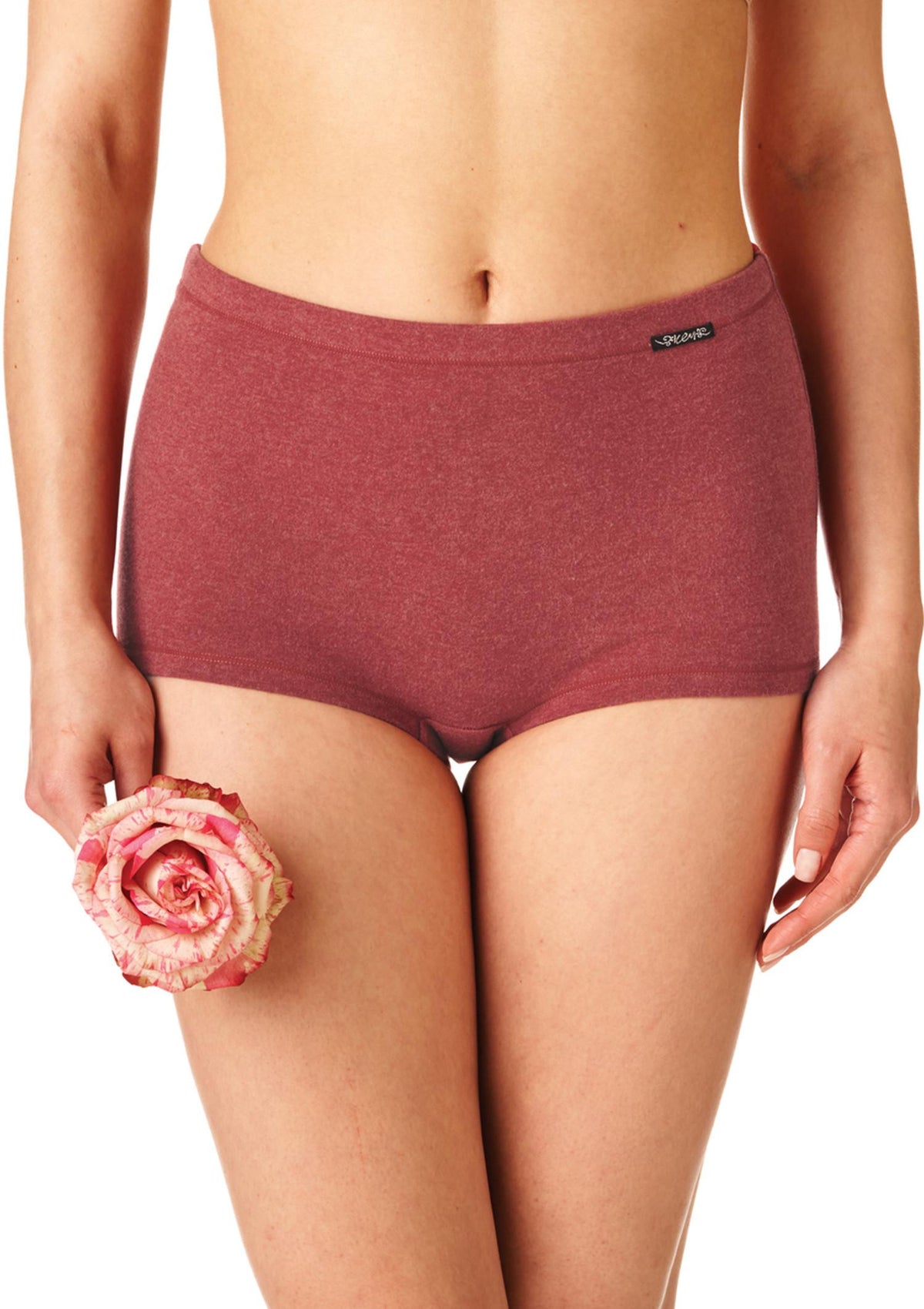Termiczne szorty damskie Key LXC 729 Hot Touch, bawełna z elastanem