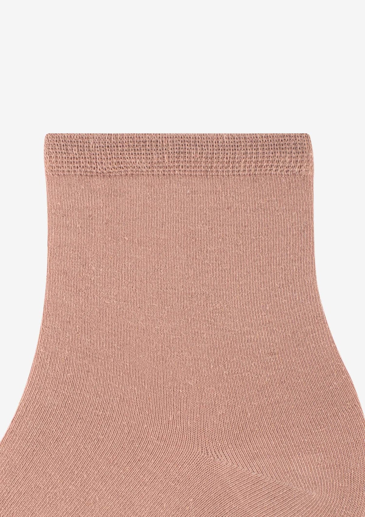 Skarpetki damskie klasyczne z wiskozy i lnu Len Line Socks Marilyn, ciemny beż