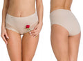 Zestaw na prezent: pooperacyjny biustonosz Luisa Selene zapinany z przodu + figi wysokie Key 2-pack