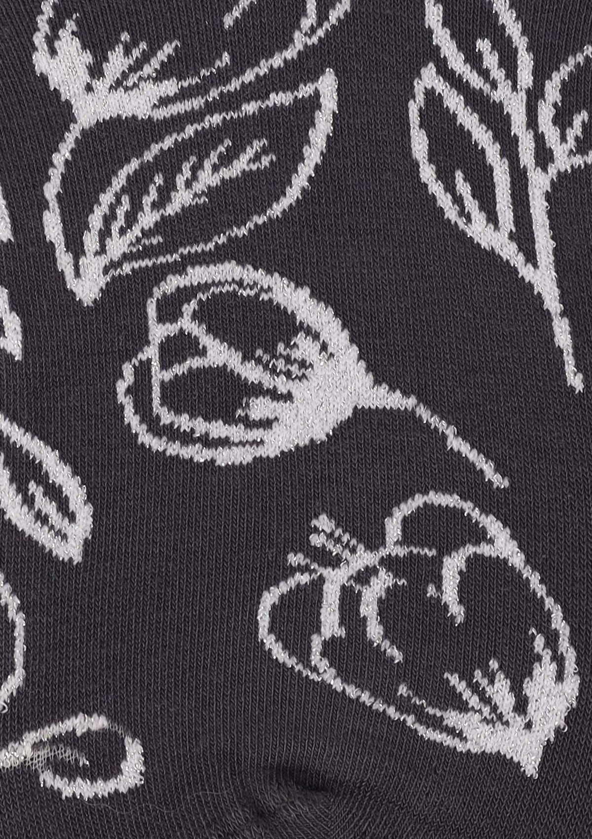 Stopki damskie bawełniane w kwiatki Marilyn Footies Flora