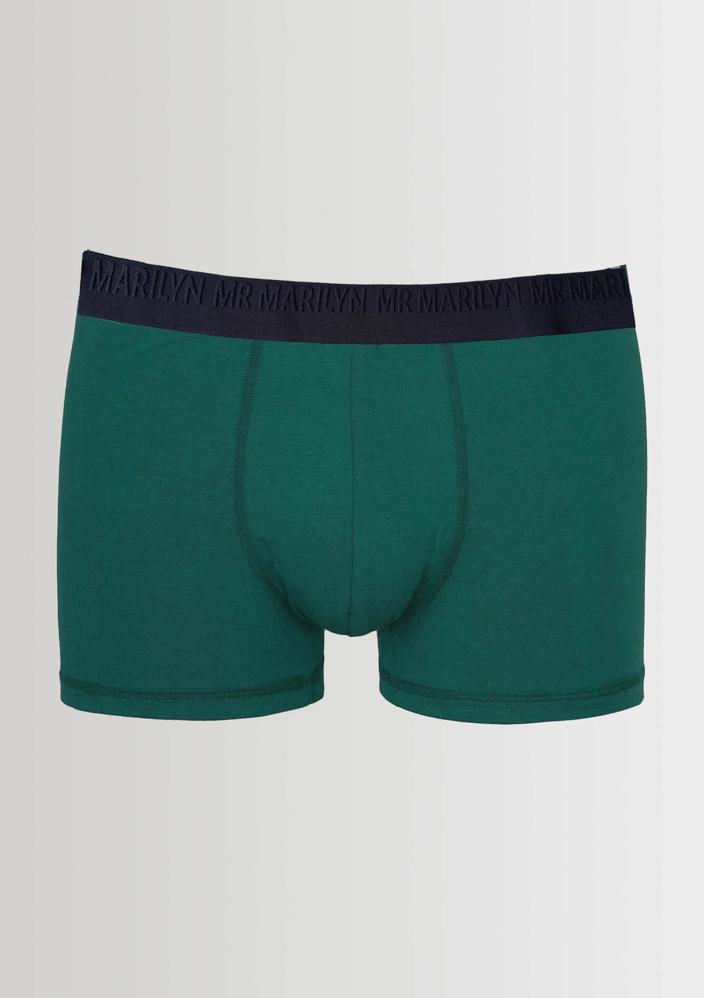 Bokserki męskie Marilyn Boxers Pro, z modalu i bawełny, zielone