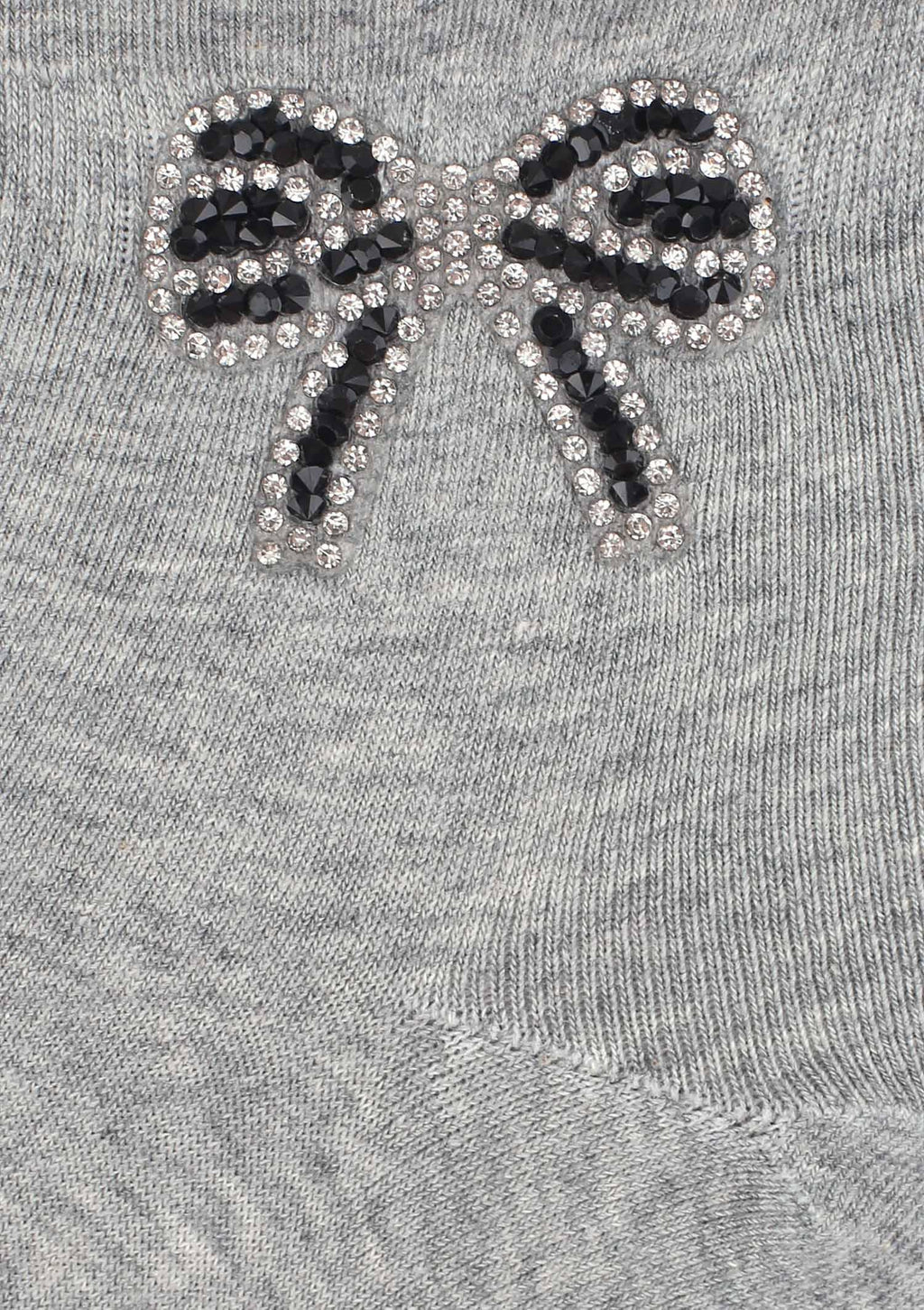 Bawełniane skarpetki damskie Marilyn Cotton Royal Bow z błyszczącą kokardą