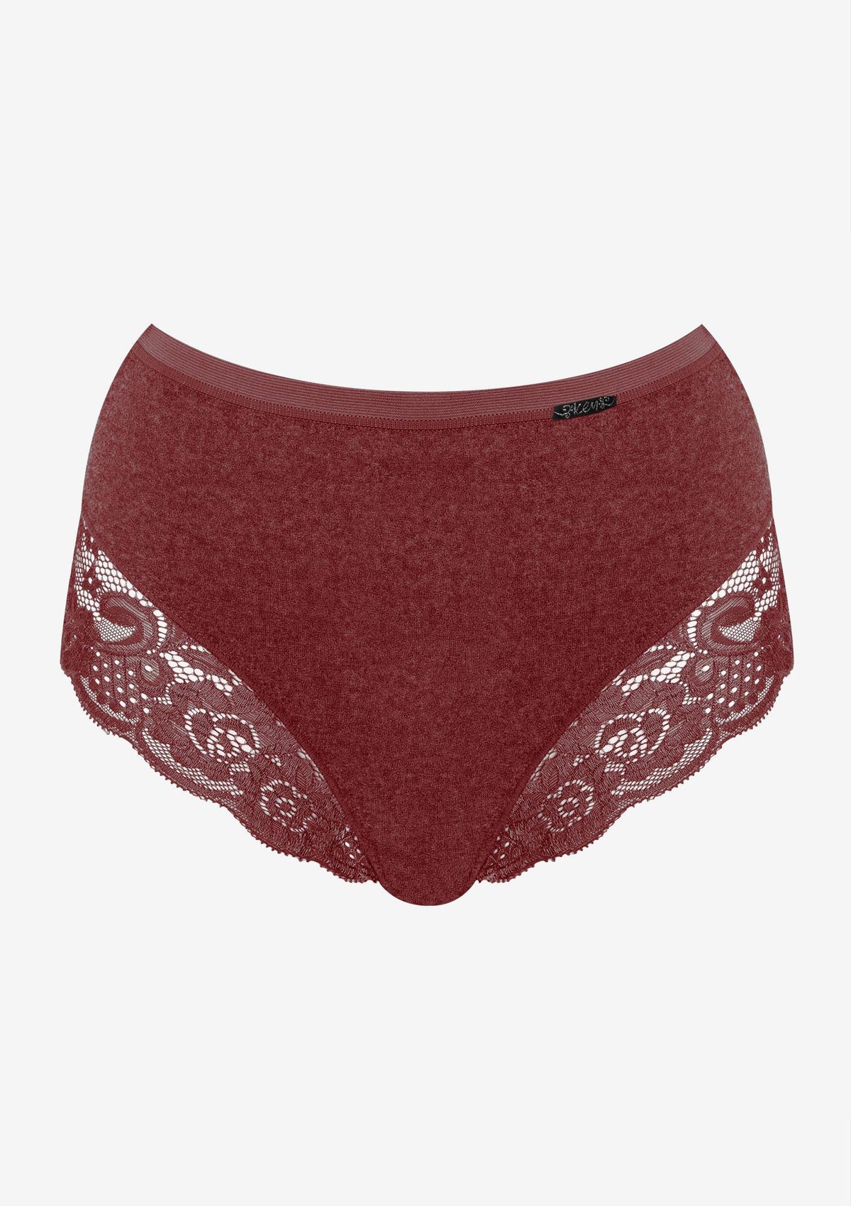 Termiczne figi damskie Key Hot Touch LPF 729, 2 pary, z wyższym stanem, bordowe