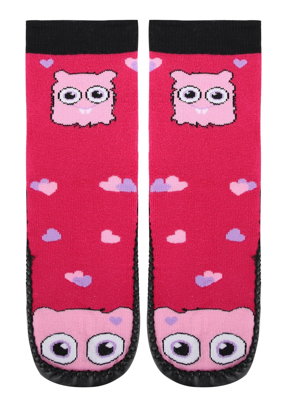 Skarpetki ze skórzaną podeszwą Home Socks dla dziewczynek Marilyn, bawełna