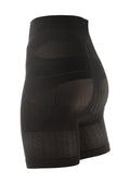 Majtki wyszczuplające z wysokim stanem Slim Body Marilyn, czarne, z taśmami na pośladkach
