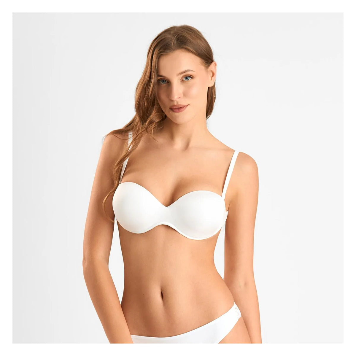 Biustonosz 1570 Fantastic White Sielei – typu bandeau