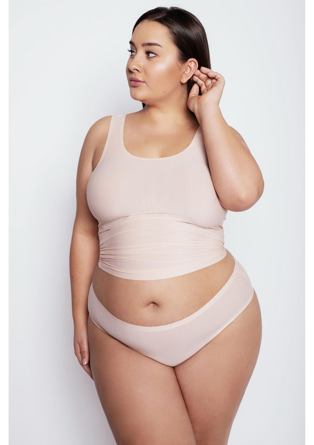 Elastyczne figi damskie Julimex Flexi One Plus size, kolor czarny