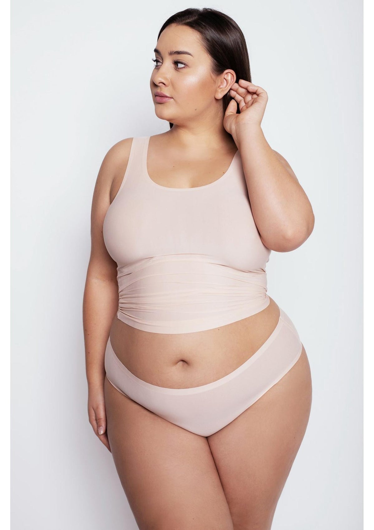 Elastyczne figi damskie Julimex Flexi One Plus size, kolor czarny