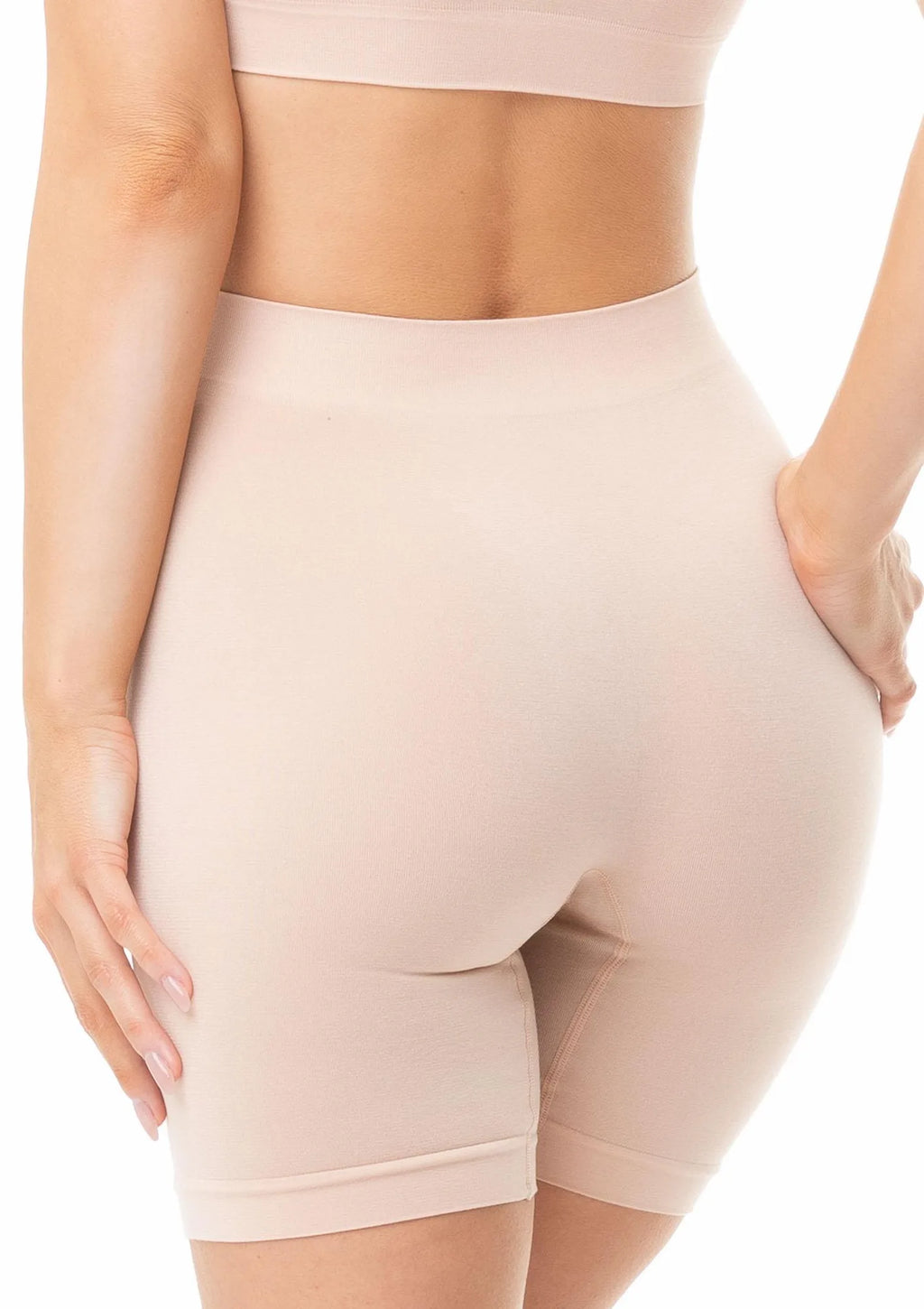 Julimex Bamboo Bermuda Shorts bermudy damskie bambusowe beż