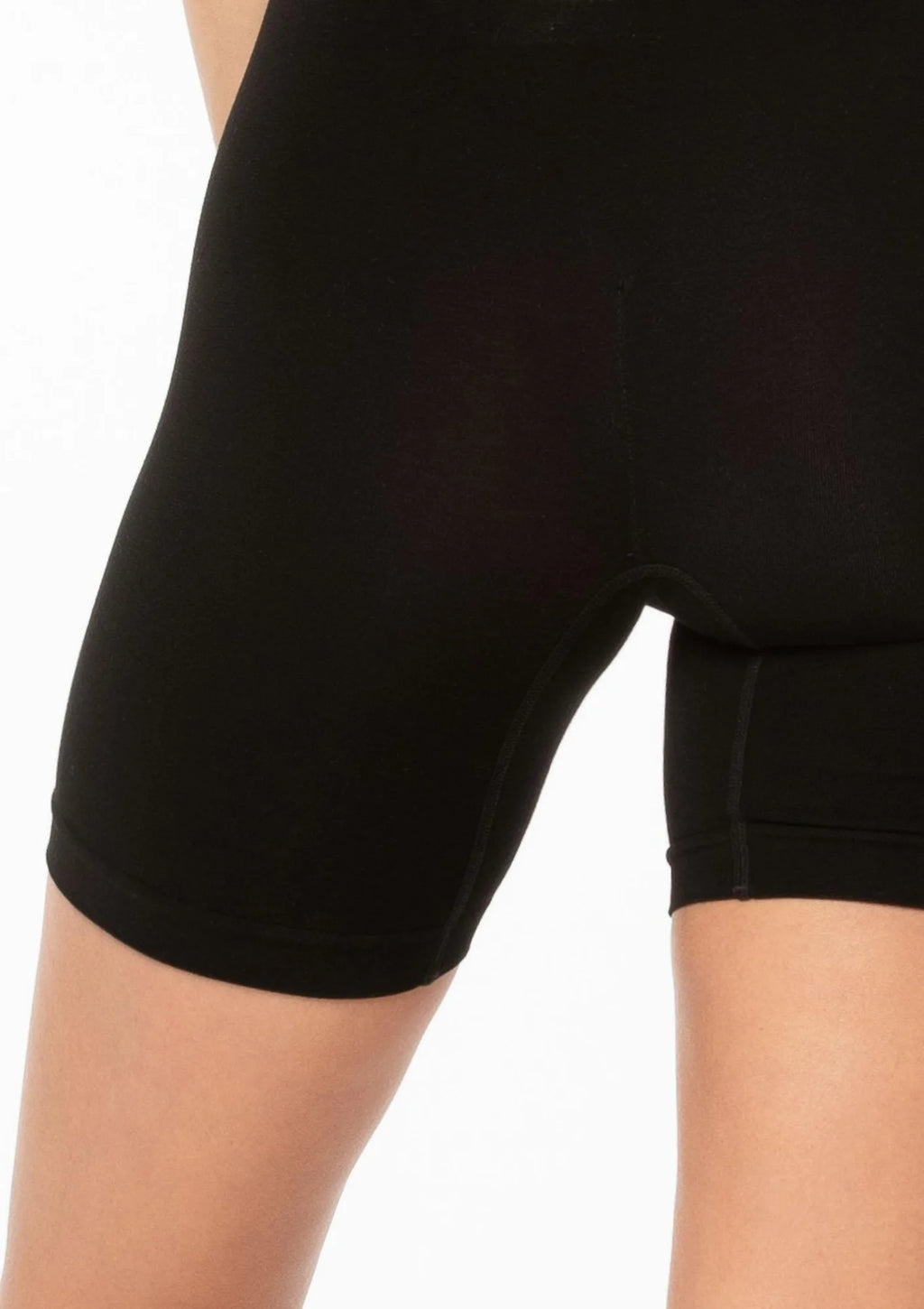 Julimex Bamboo Bermuda Shorts bermudy damskie bambusowe czarne