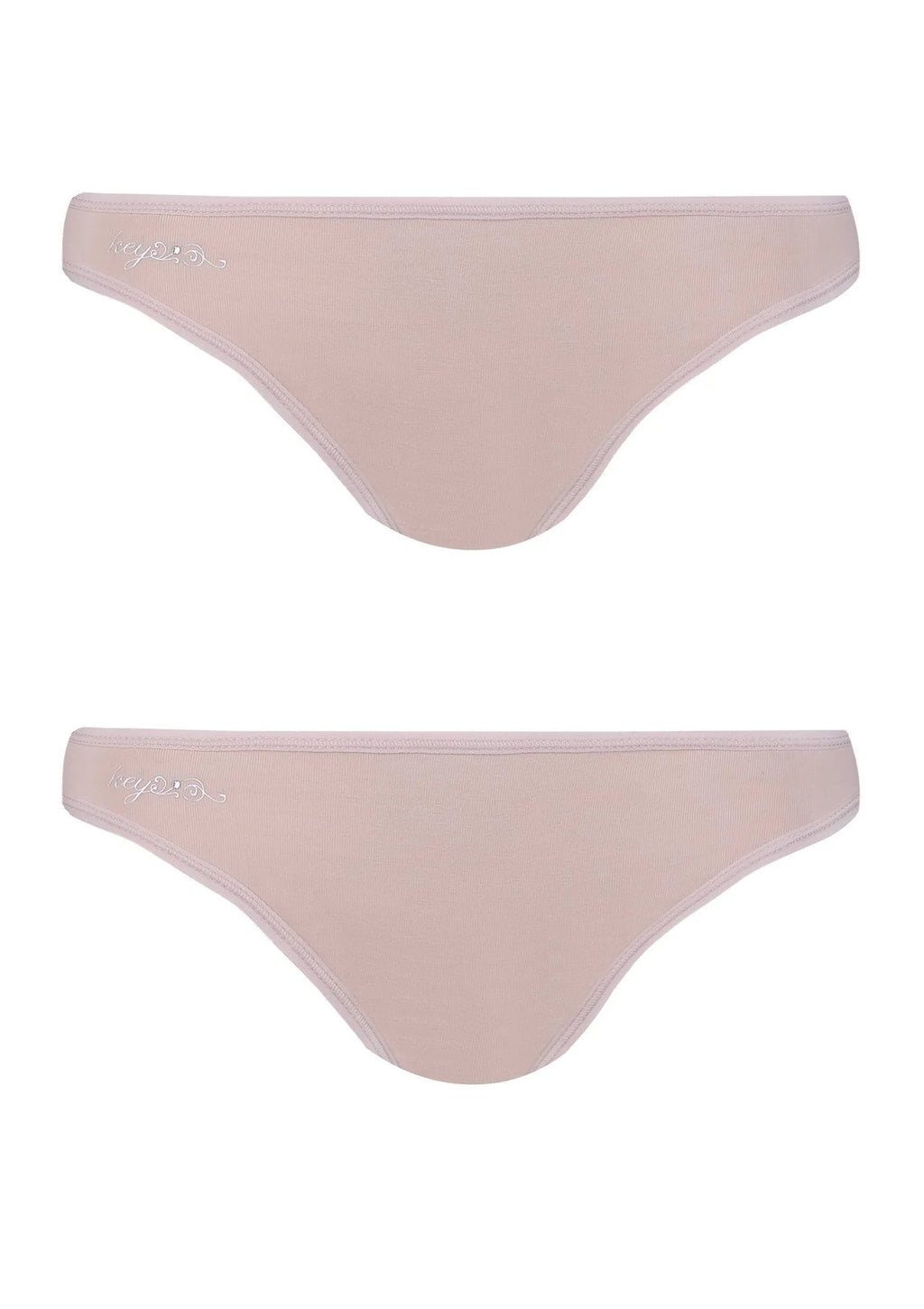Key LPR 010 figi bikini z niskim stanem beżowe, 2 pak