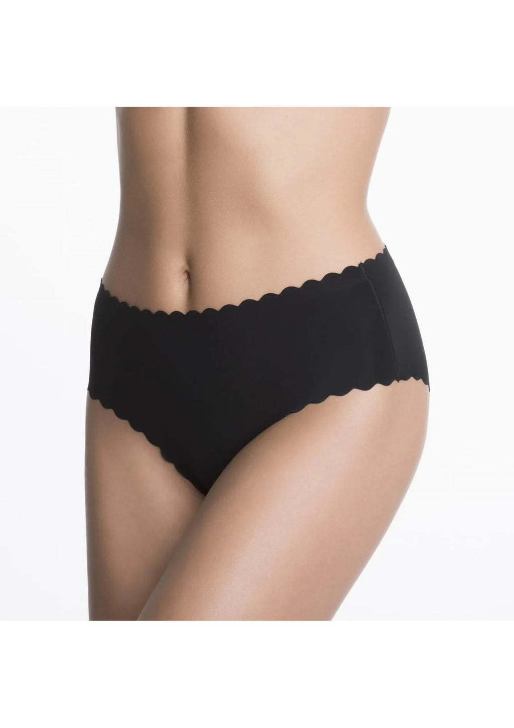 Figi damskie Shellie Maxi – bezszwowe gładkie z wyższym stanem