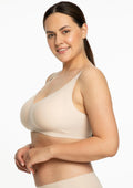 Julimex Jelly Bra Comfort biustonosz beż szerokie boki, żel 3D