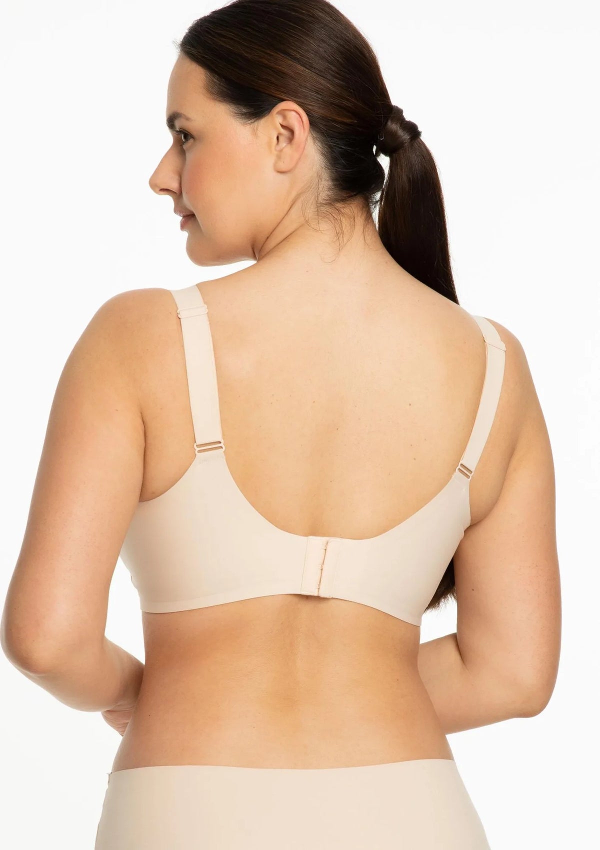 Julimex Jelly Bra Comfort biustonosz beż szerokie boki, żel 3D