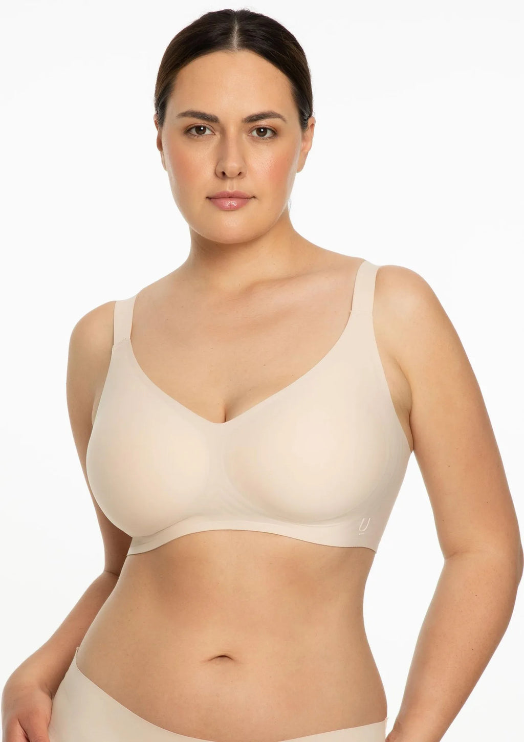 Julimex Jelly Bra Comfort biustonosz beż szerokie boki, żel 3D