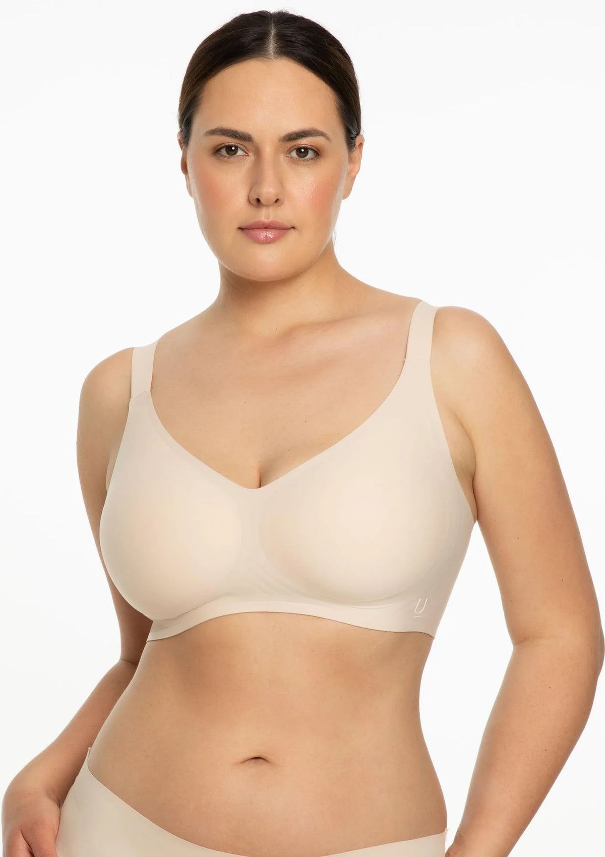 Julimex Jelly Bra Comfort biustonosz beż szerokie boki, żel 3D