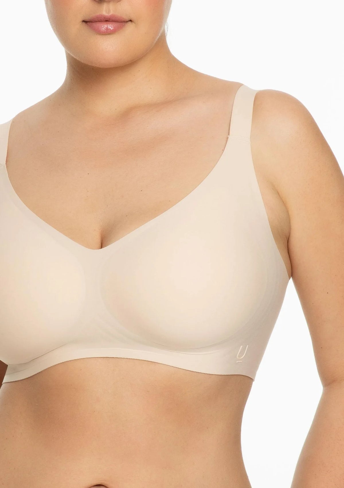 Julimex Jelly Bra Comfort biustonosz beż szerokie boki, żel 3D