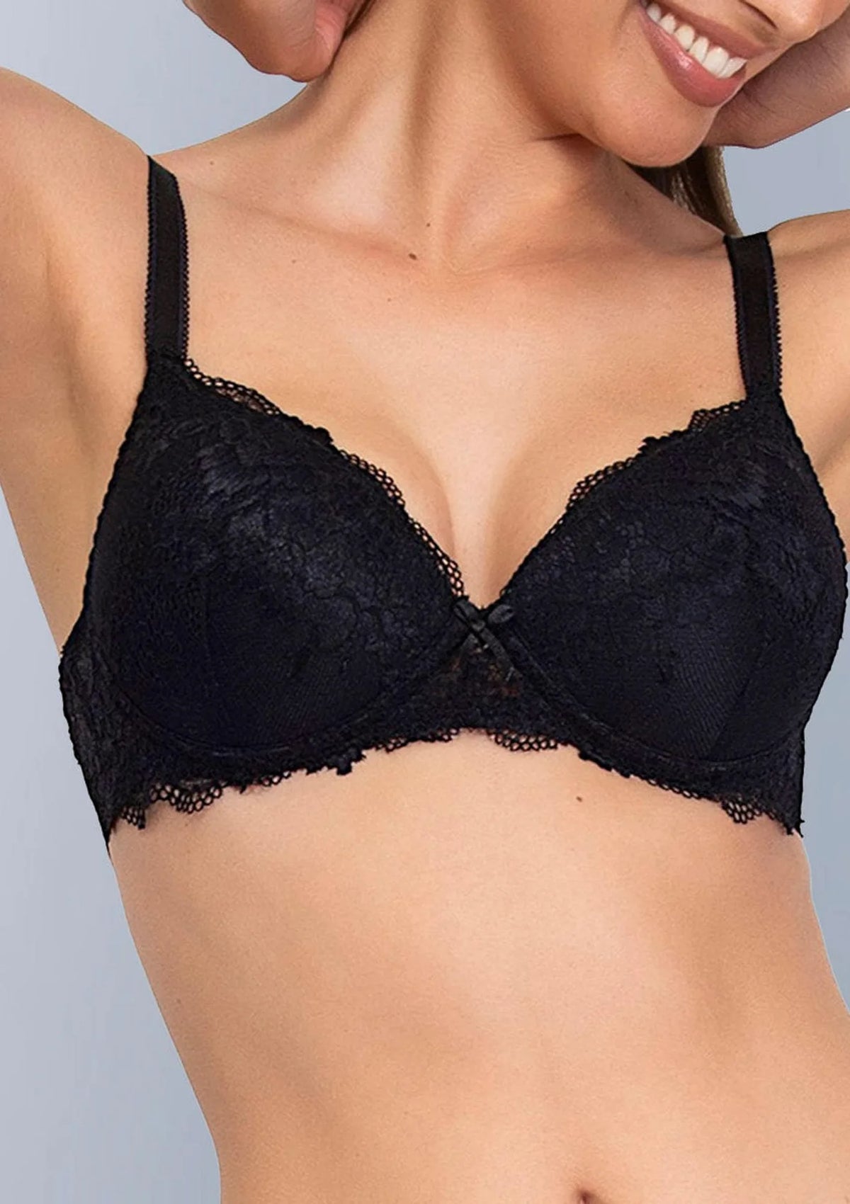Biustonosz Wonder Lace 2446 Sielei – koronkowy, bez fiszbin
