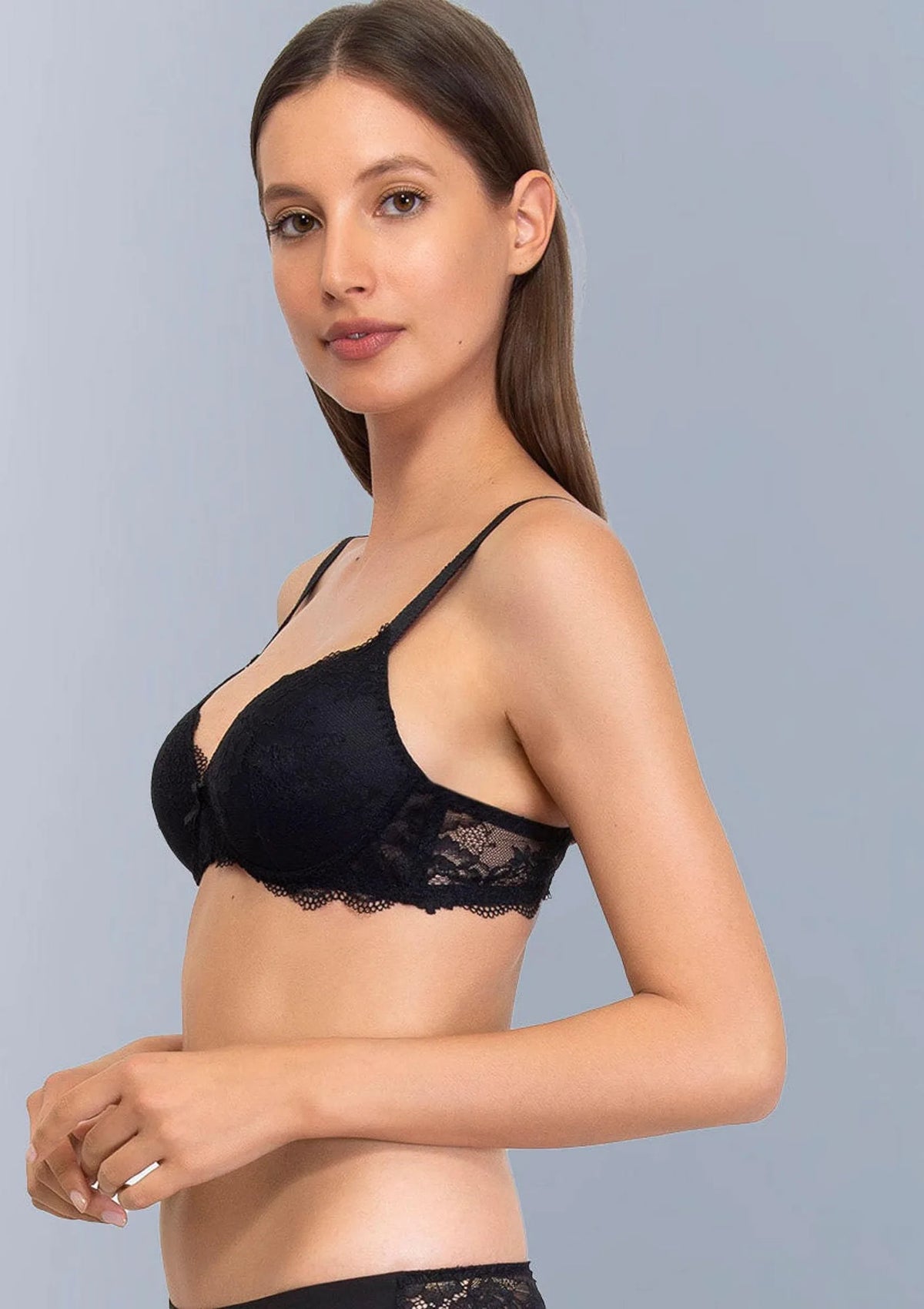 Biustonosz Wonder Lace 2446 Sielei – koronkowy, bez fiszbin